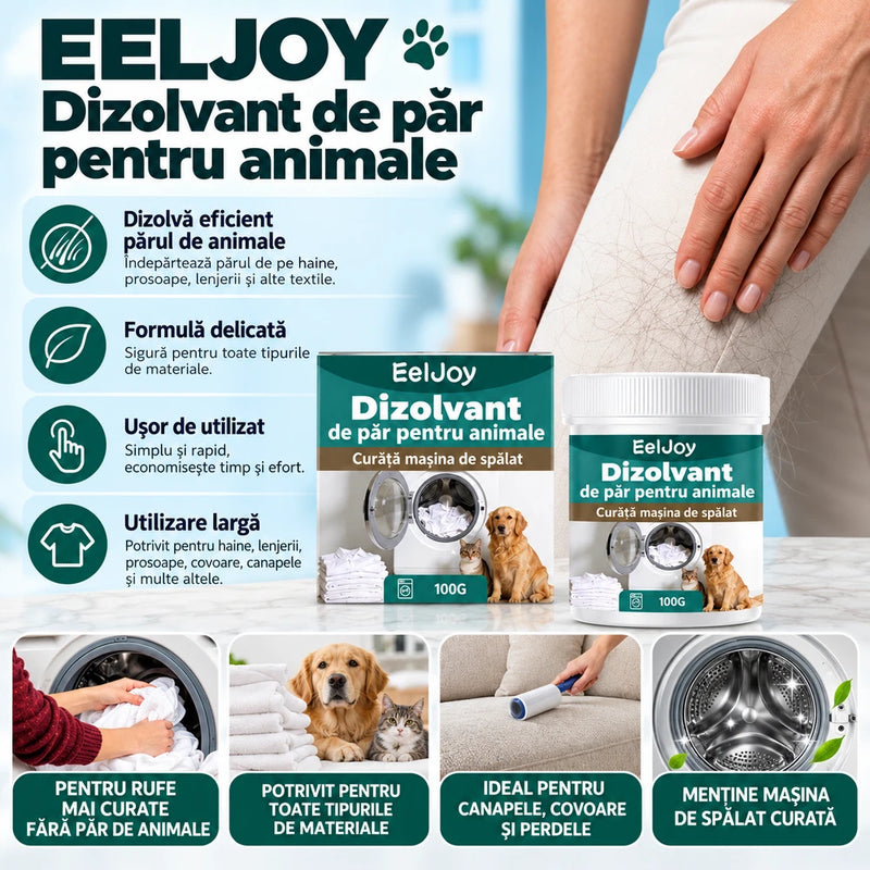 Soluție Pentru Îndepărtarea Părului De Animale Pentru Mașina De Spălat